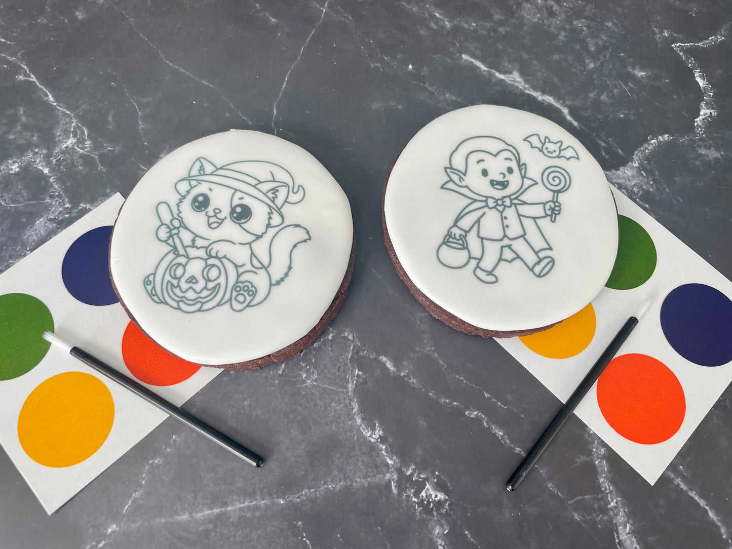 Halloween Paint Your Own Cookie