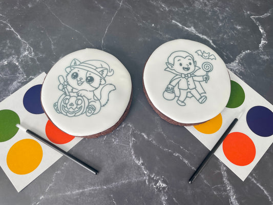 Halloween Paint Your Own Cookie